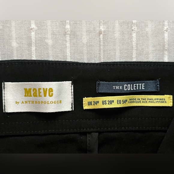 NWOT Anthropologie MAEVE The Portside Button-Front Jumpsuit - Black - Picture 6 of 9